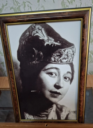 В роли Сании в первой татарской опере «Сания», 1926 г.