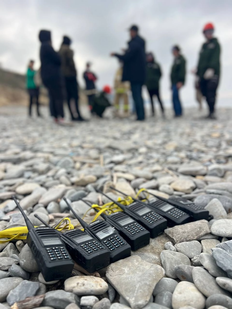 Добровольные степные пожарные Астрахани