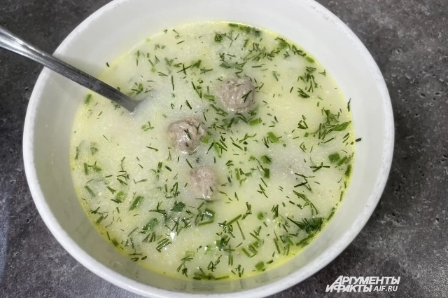 Дети очень любят сырные супы