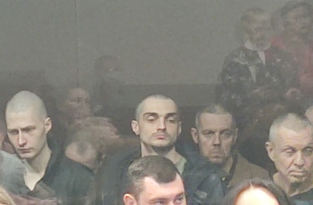Члены батальона «Азов»*, которых судят в Ростове-на-Дону.