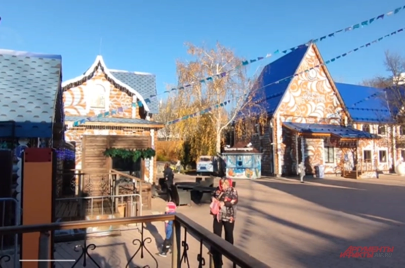 Усадьба Деда Мороза в Кузьминках.