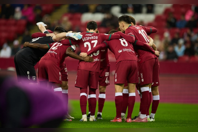 Казанский клуб в этом сезоне находится в середине таблицы.