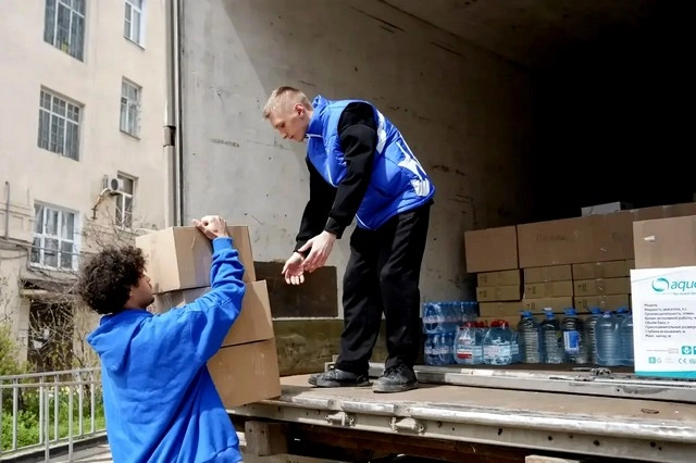 Пятигорчане отправили в Дагестан фуру с гуманитарной помощью