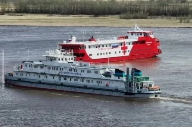 Вместе со «Святителем Лука» в навигацию поплыл «Николай Пирогов».