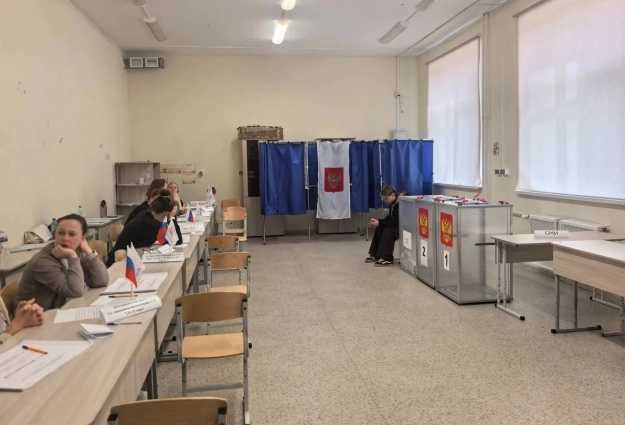 На избирательных участках нет толкучки.