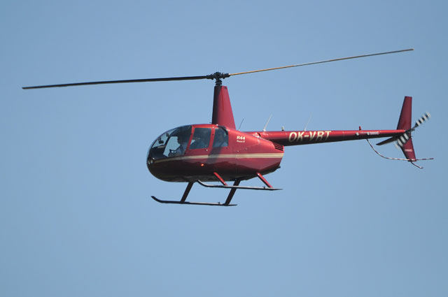 Вертолет Robinson R44.