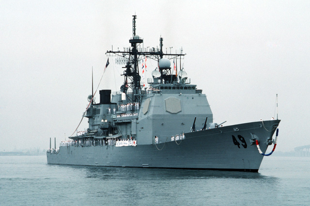 Крейсер USS Vincennes, 1988 г.