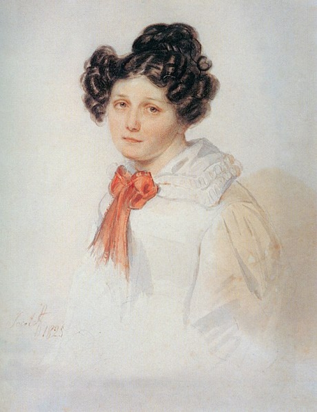Полина Гебль в 1825 году