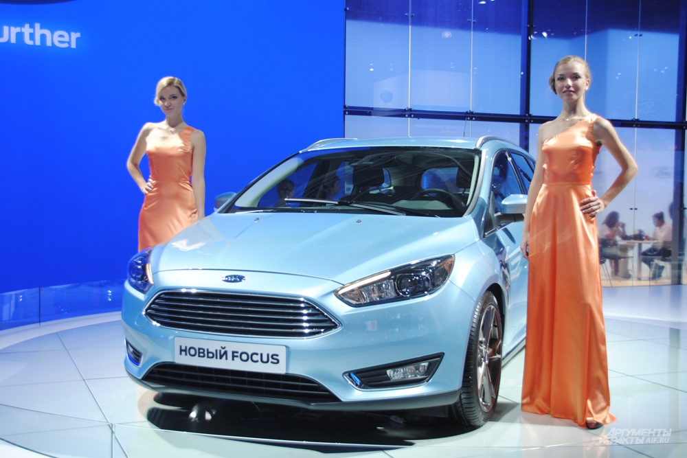 Обновлённый Ford Focus на Московском международном автомобильном салоне 2014