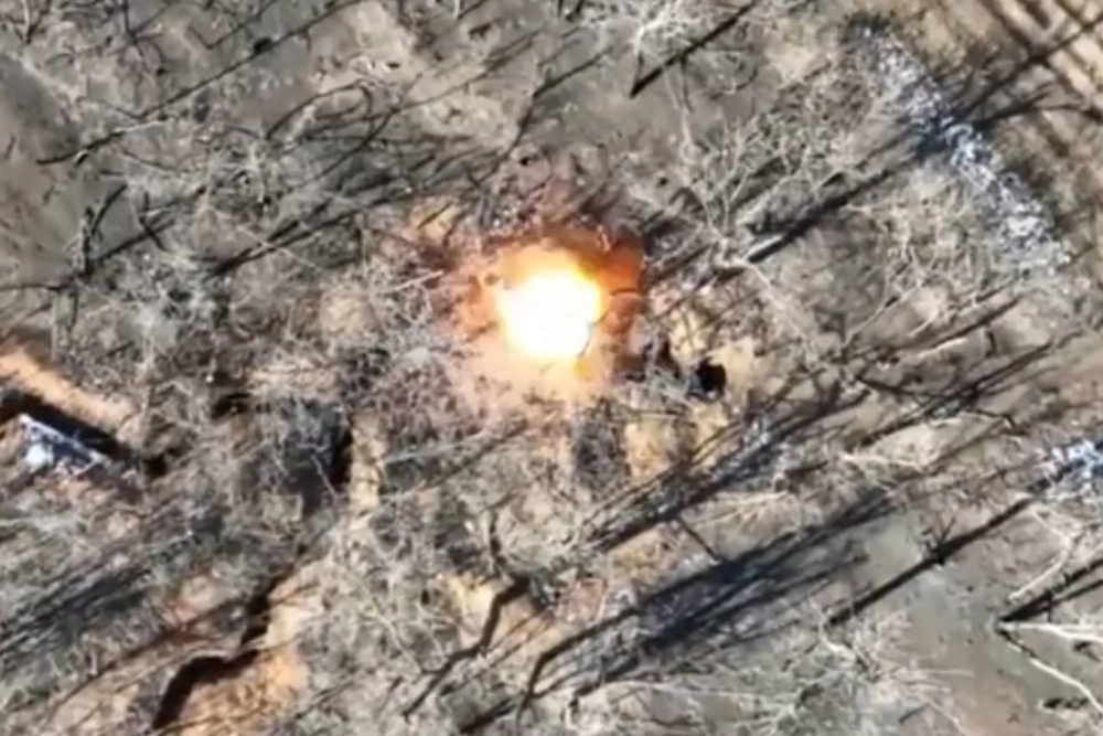 Работа дроноводов на ореховском направлении в Запорожской.