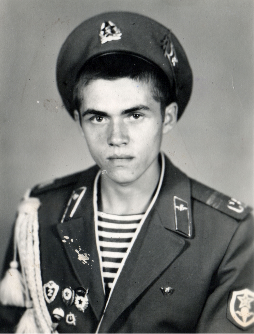 И. Хаджикурбанов в 1984 году после присяги.