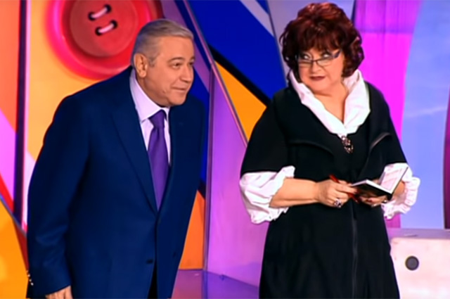 Евгений Петросян и Елена Степаненко.