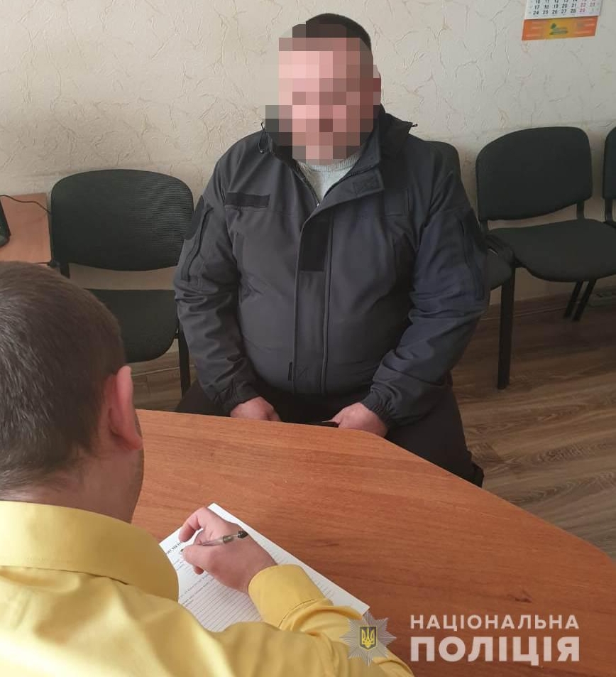 Задержанный в Виннице