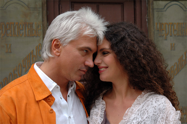 Дмитрий Хворостовский с женой Флоранс.