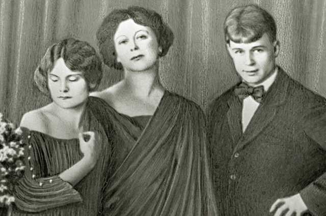 Ирма Дункан (приёмная дочь танцовщицы), Айседора Дункан и Сергей Есенин, 1922 год