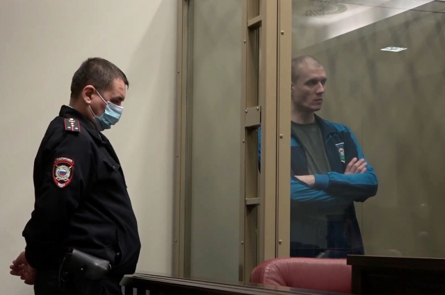 Алексей Дьяков выслушивает приговор.