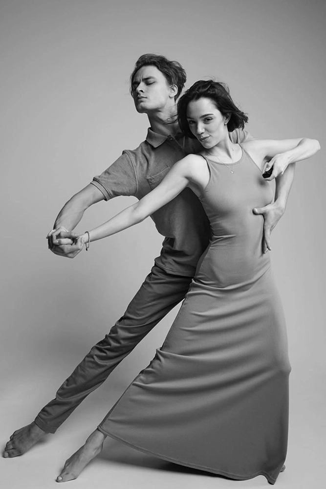 Фигуристка Евгения Медведева и танцовщик Ильдар Гайнутдинов