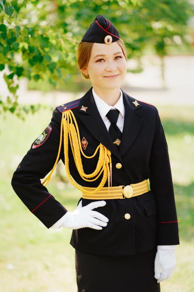 Анастасия стала курсантом Уфимского юридического института по специальности «Экономическая безопасность и противодействие коррупции».