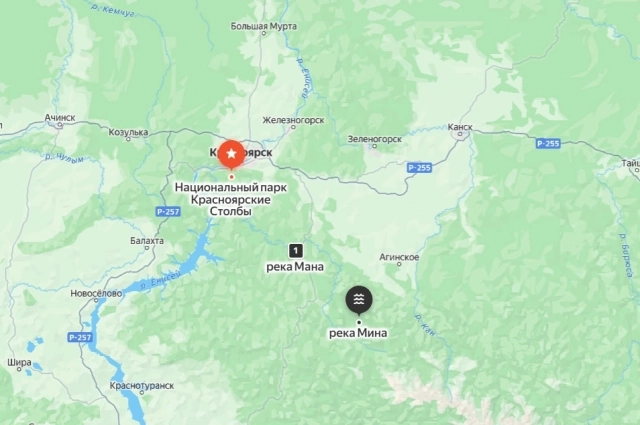 Расстояние между точками так называемого «треугольника», в котором пропадают люди.