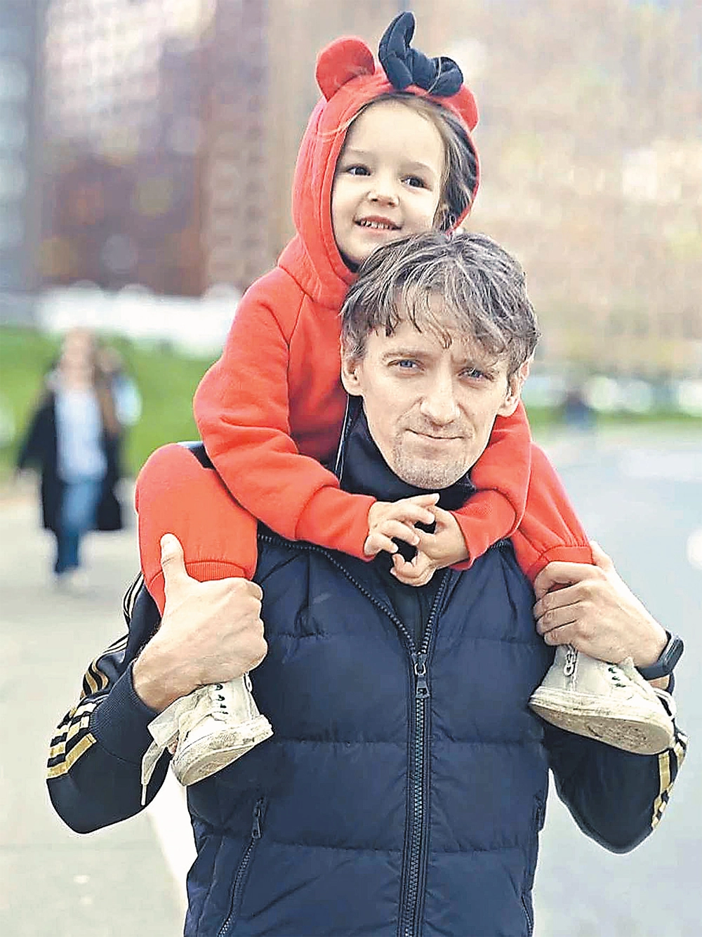 Дмитрий Прусаков с дочерью