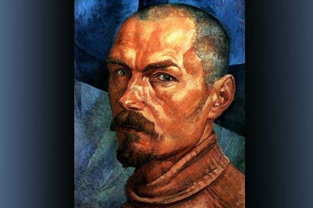 Художник Кузьма Петров-Водкин, автопортрет.