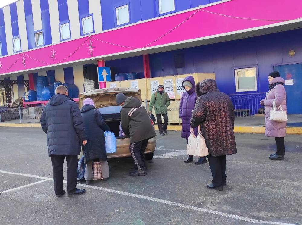 Эвакуация из пункта в Кировском районе.