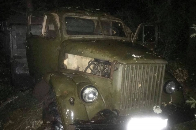 Большинство детей ехали в кузове.