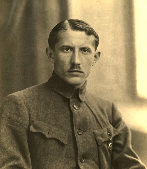 Евгений Коновалец - полковник корпуса Сечевых Стрельцов. Киев, 1918 г.