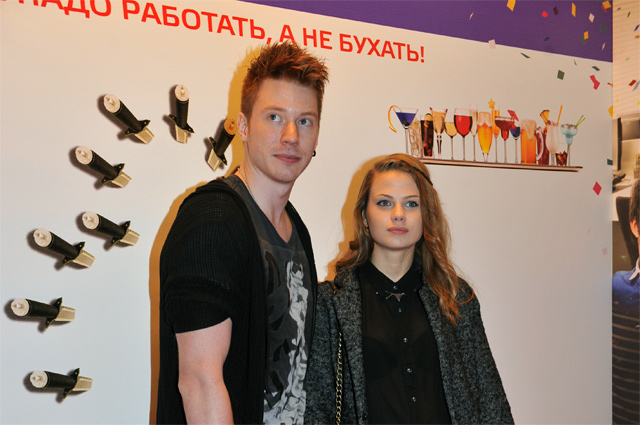 Никита Пресняков и Алёна Краснова.