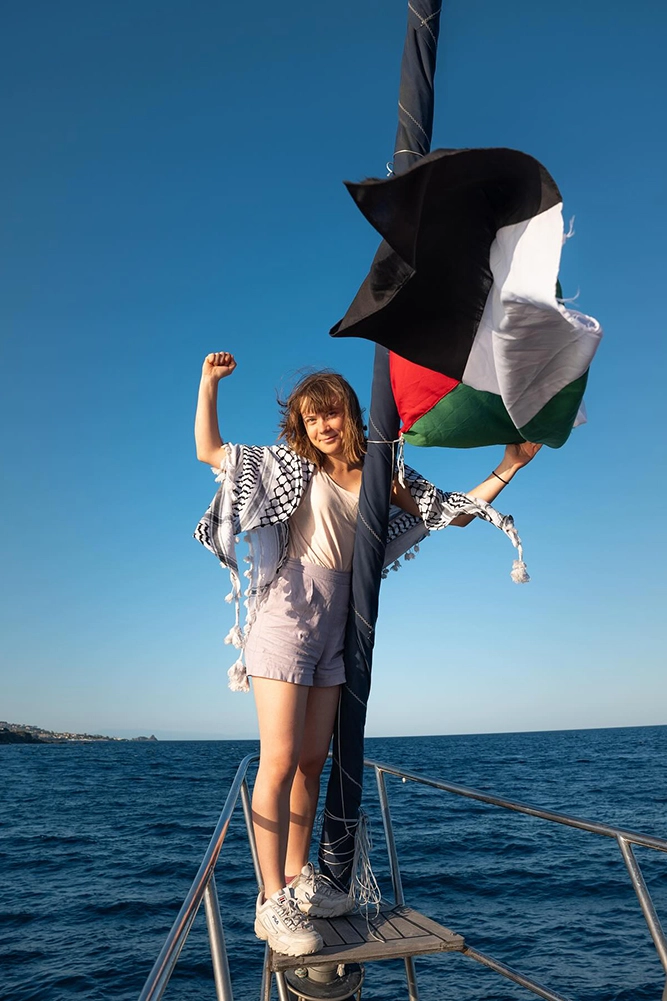 Грета Тунберг направляется в Газу.