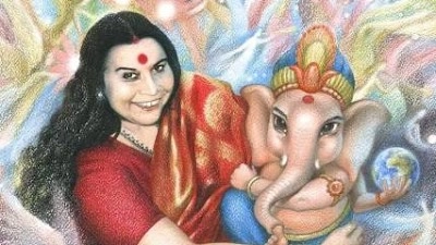 Портрет Великой Матери, выложенный в социальной сети общины.