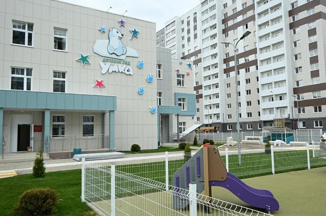 Прогулочная площадка МБДОУ детский сад "Умка"
