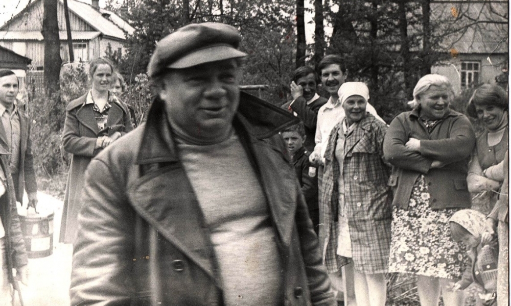 Евгений Леонов в Кондрово, 1982 год.