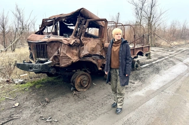Сейчас Ольга активно занимается волонтёрской деятельностью, часто бывает в Донбассе.