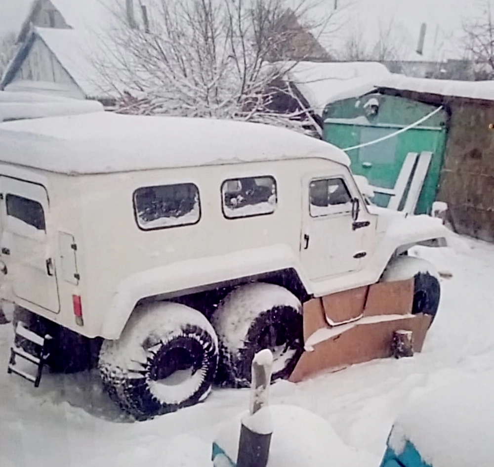 Испытание вездехода на Ямале.
