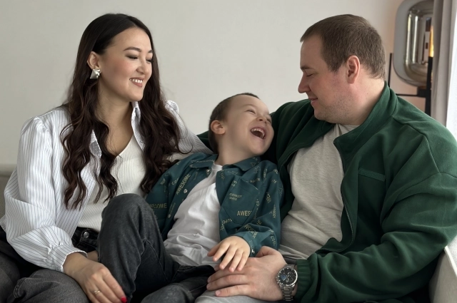 Свтелана с семьей.