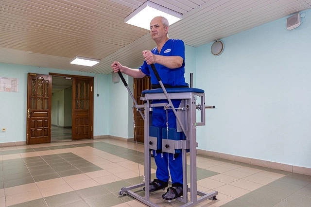 В свердловском онкоцентре появился тренажёр для реабилитации пациентов