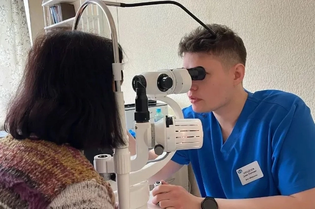 Приём пациентов.