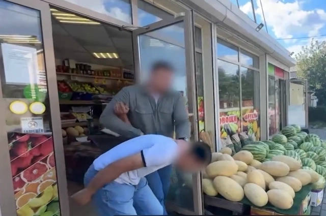 Задержание нарушителя.