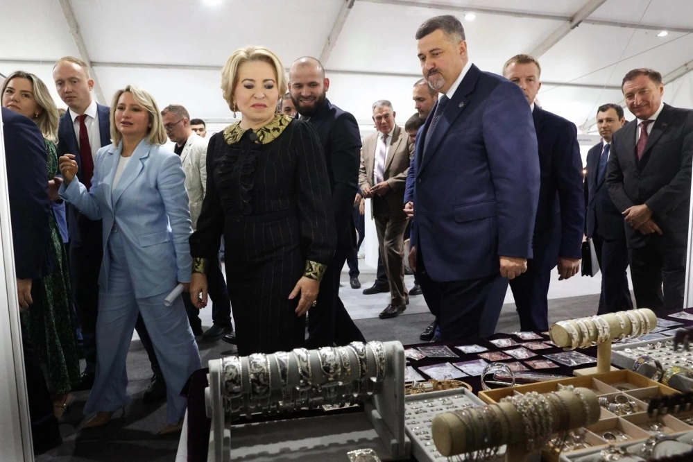 Фёдор Щукин и Валентина Матвиенко в Дагестане.