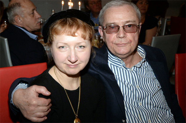 Лев Прыгунов с женой