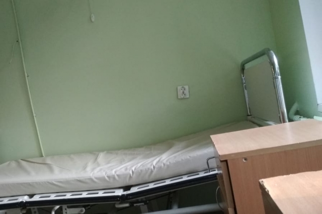 Кровать в Боткинской больнице.