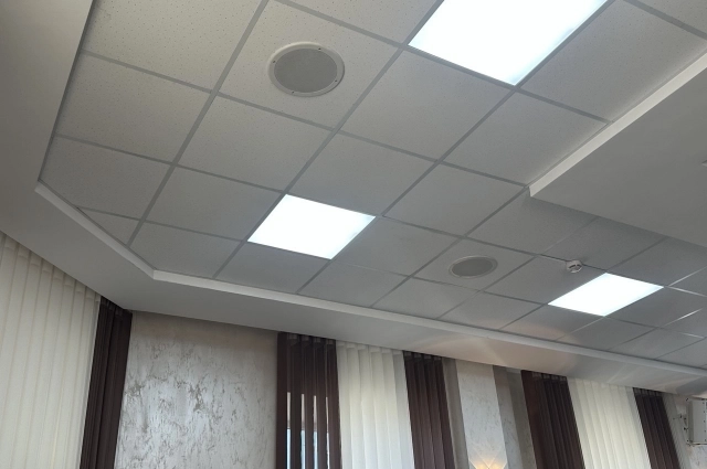 Замененный потолок