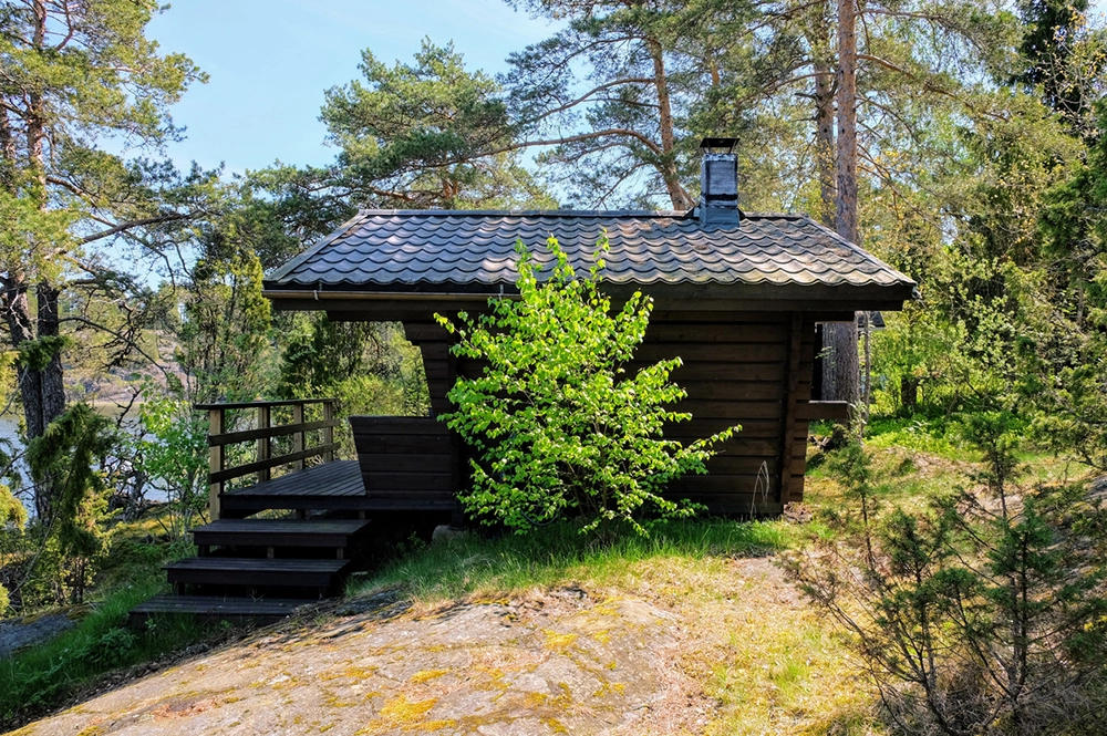 Баня на даче