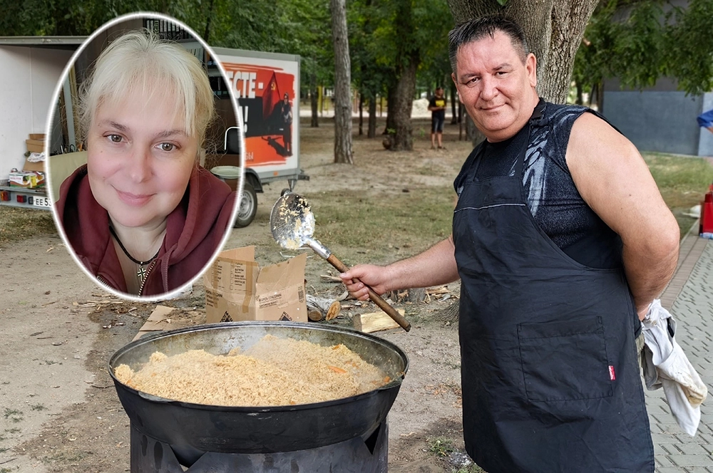 Рашид Юсупов не раз готовил фирменный плов на Донбассе и в зоне СВО. А дома всегда ждёт любимая супруга Анна.