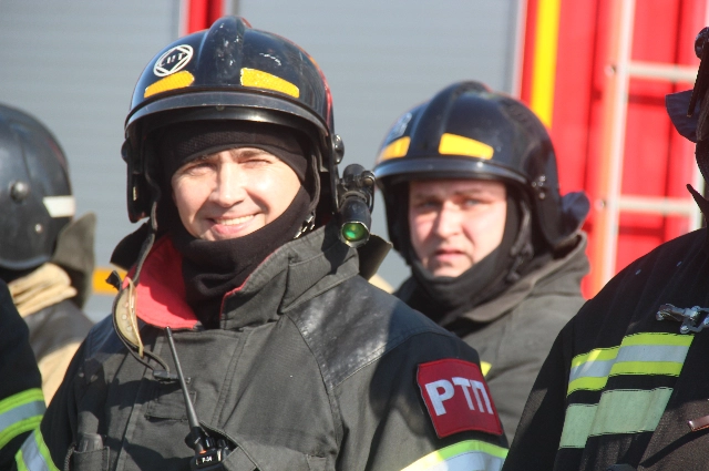 Евгений Крайнов, пожарный