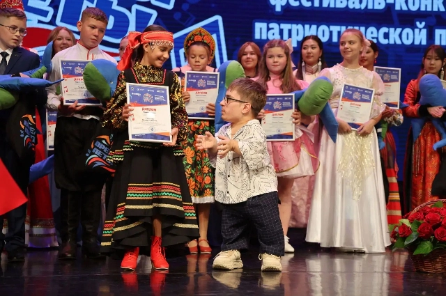 «Время петь!», патриотическая песня, дети,