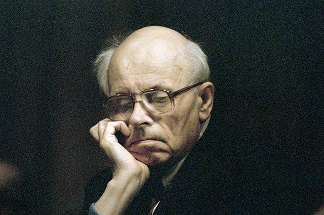 Андрей Сахаров, 1989 г.
