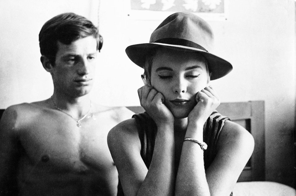 Кадр из фильма «На последнем дыхании», 1960 год