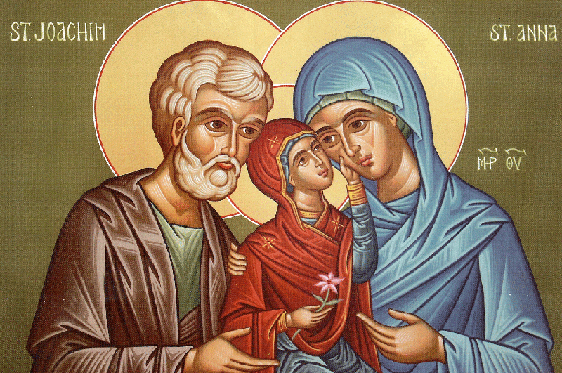 Икона Святые Иоаким и Анна 